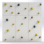 Kids’ climbing wall - LEZÚŇ / White