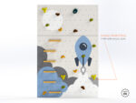 Children's Climbing Wall LEZÚŇ / Blue Rocket - Image 5